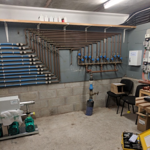 water pressure booster pump installation