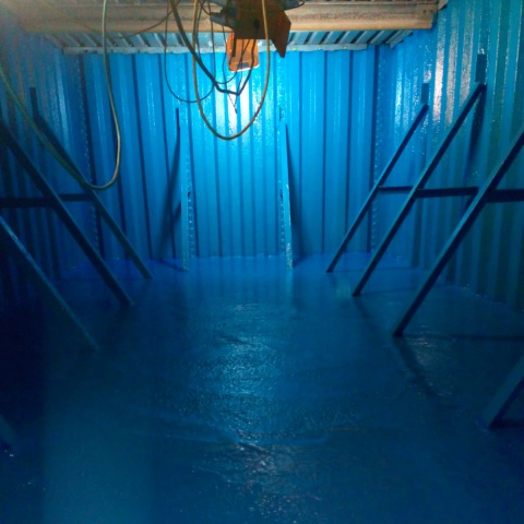 CWS water tank reline project