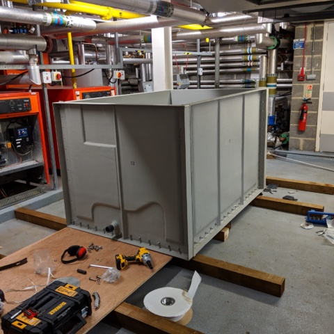 Clarion Water GRP tank replacement