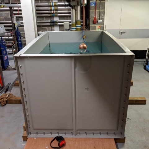 GRP tank replacement case study