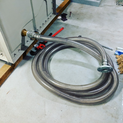 GRP water tank replacement by CWS