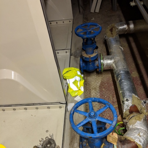 cold water tank replacement