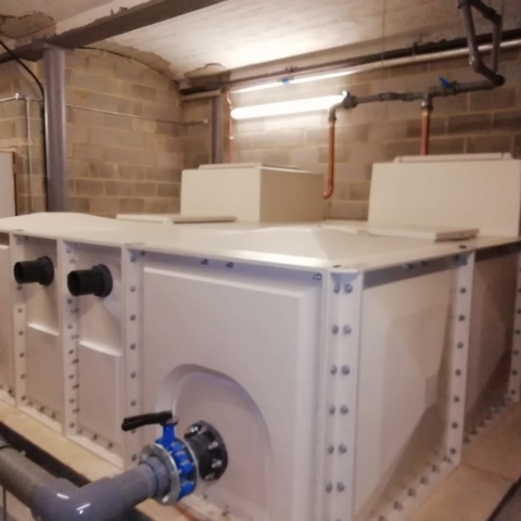 Clarion Water cold water tank replacement