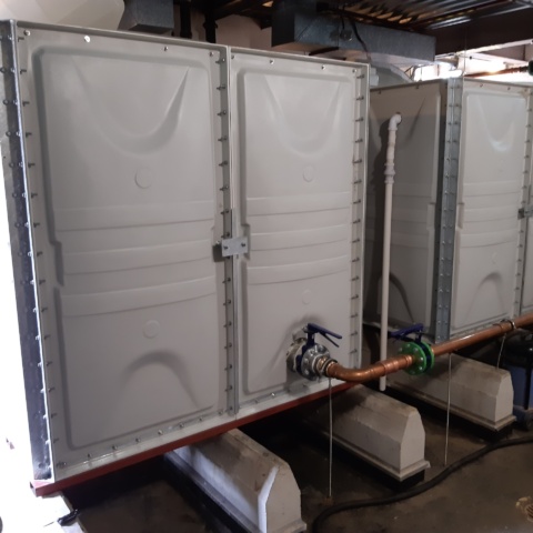 GRP tank replacement by Clarion Water